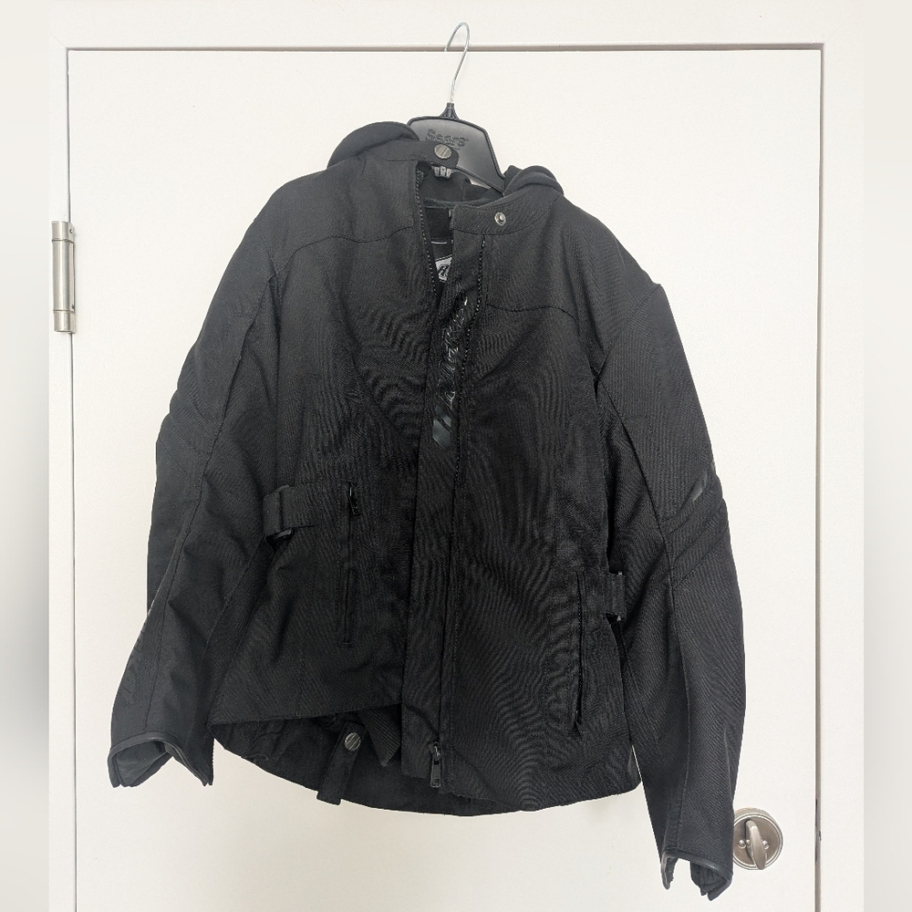 Joe Rocket Black Motorcycle Jacket